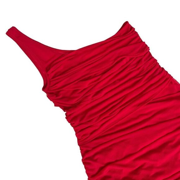 GAUGE81 Moni Dress in Scarlet - Picture 7 of 16